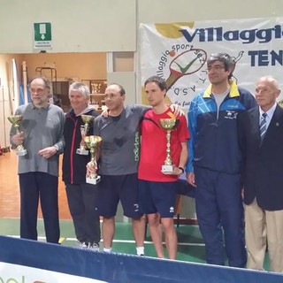 Tennistavolo, 118 partecipanti al Golden di Chiavari: i vincitori