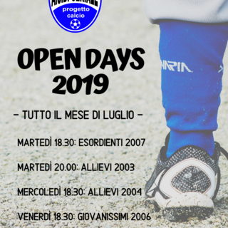 GLI OPEN DAY del Ceriale