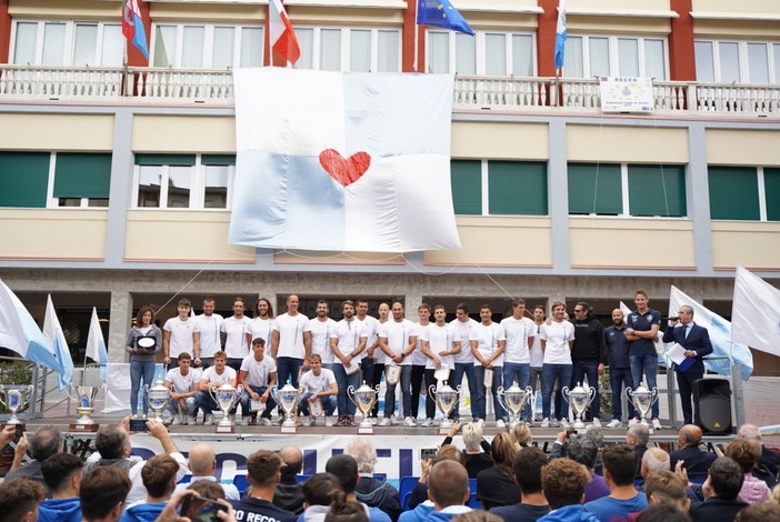 PALLANUOTO La Pro Recco si presenta alla città: l'appuntamento venerdì alle ore 19 in piazza Nicoloso