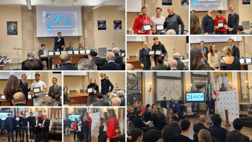 DOPPIA CERIMONIA PER IL CUS GENOVA: PREMIATI I CAMPIONI DI ATLETICA E TENNIS
