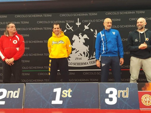 SCHERMA Joy Marino e Claudio Pirani vincono a Terni