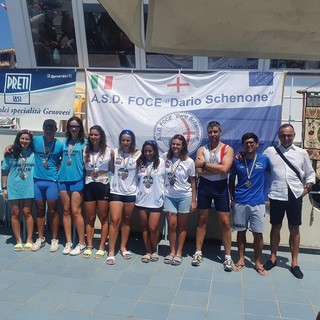 CANOTTAGGIO 62° Palio Marinaro di San Pietro: trionfo Nervi con Senior e Junior, Foce leader tra le Donne