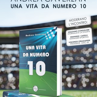 OSPEDALETTI Lunedì a La Scogliera Beach la presentazione del libro “Una vita da numero 10” di Andrea Caverzan