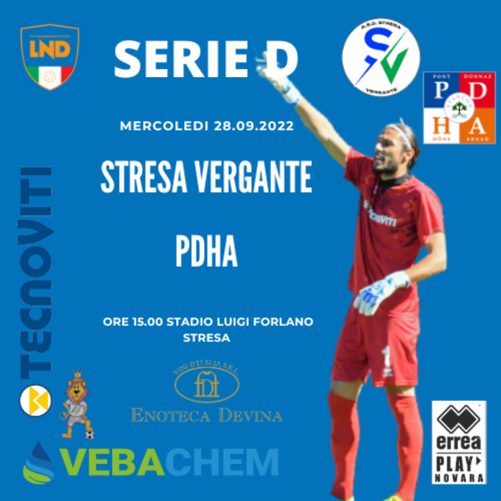 SERIE D Stresa-Pont Donnaz 0-1