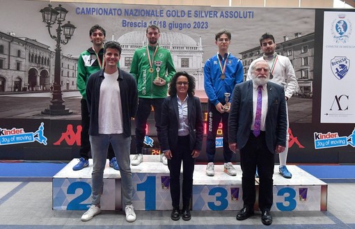 SCHERMA Fausto Buratti vince il Campionato Nazionale “Silver” a Brescia