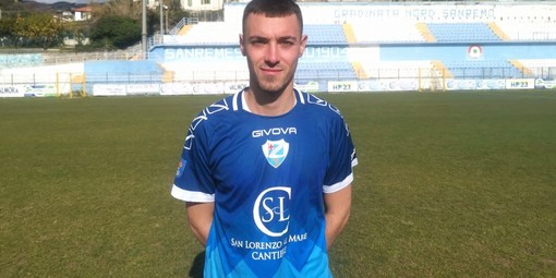 SANREMESE L’attaccante classe 2002 Matteo Panattoni è biancoazzurro
