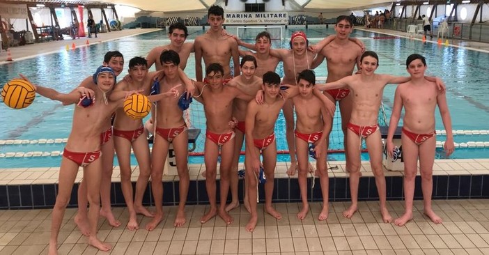 PALLANUOTO/QUINTO Under 14A, stagione in archivio con un bel successo