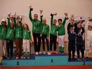 SCHERMA Campionato Regionale Under 14 di spada a squadre
