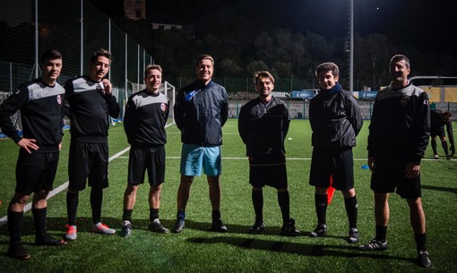 RECCO 2019 Il Consigliere Nicholas Gandolfo in visita alla squadra ritrova vecchi amici e lancia un messaggio