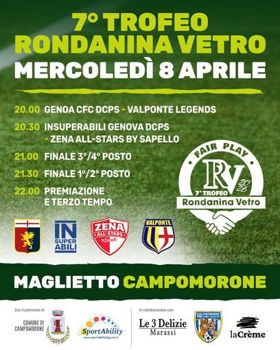 Torna il TROFEO RONDANINA VETRO!
