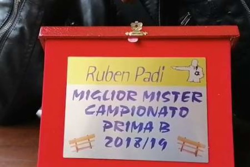VIDEO Ruben Padi alla festa dell'Almanacco del calcio ligure