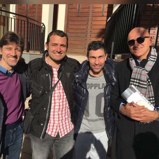 Fabiani con tre dei suoi nominati: Raggi, Barsacchi e Masieri