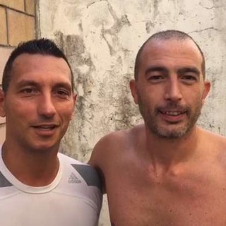 VIDEO - Mimmo Cacciapuoti e Igor Renna, 82 anni in 2 e subito in gol all'esordio
