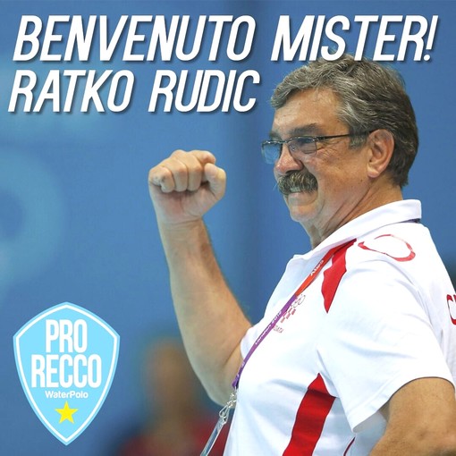 Ratko Rudic è il nuovo allenatore della Pro Recco