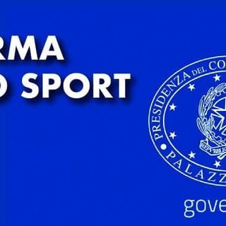 RIFORMA DELLO SPORT Si è svolta oggi la riunione del CDM