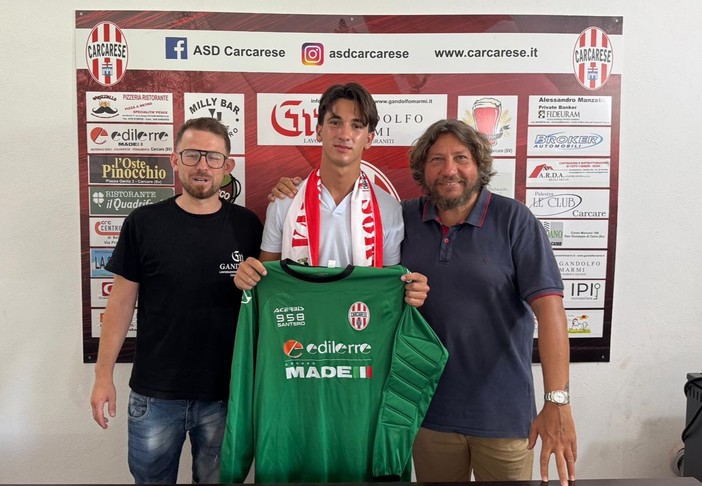 Carcarese, dal Vado arriva il giovane portiere Marcello Saettone