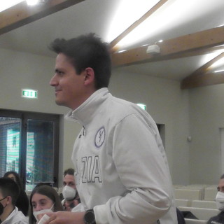 Pallavolo - Coach Simone Cruciani saluta la Trading Logistic Spezia
