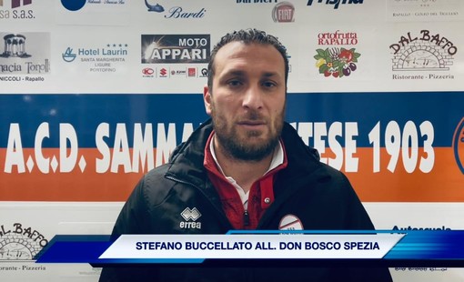 Sammargheritese-Don Bosco Spezia: l'intervista a Stefano Buccellato (VIDEO)