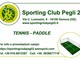 Allo Sporting Club Pegli 2 si gioca anche a Paddle!