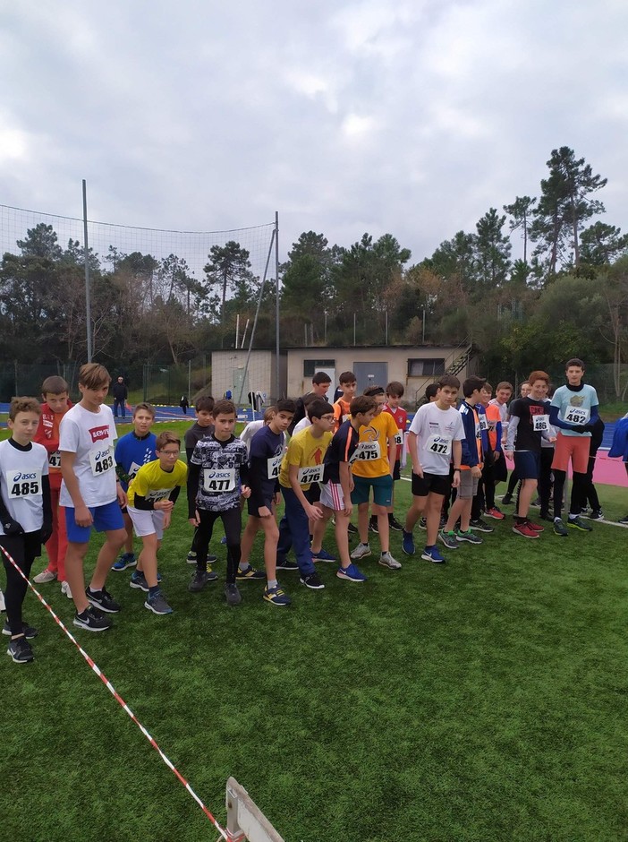 A Celle Ligure la fase distrettuale dei giochi studenteschi di Cross