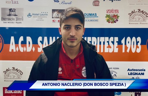 Sammargheritese-Don Bosco Spezia: l'intervista ad Antonio Naclerio (VIDEO)