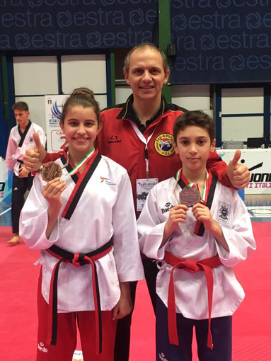 Taekwondo, ai campionati italiani di forme cinque medaglie per la Liguria