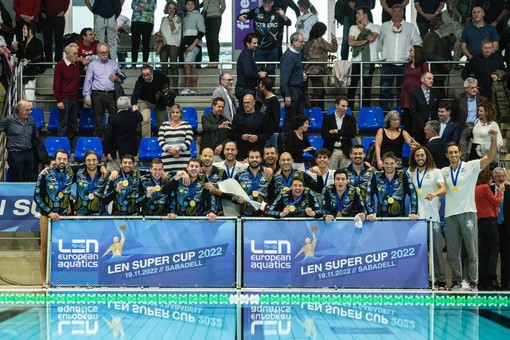 PALLANUOTO La Pro Recco vince la Supercoppa Europea e centra il Grande Slam