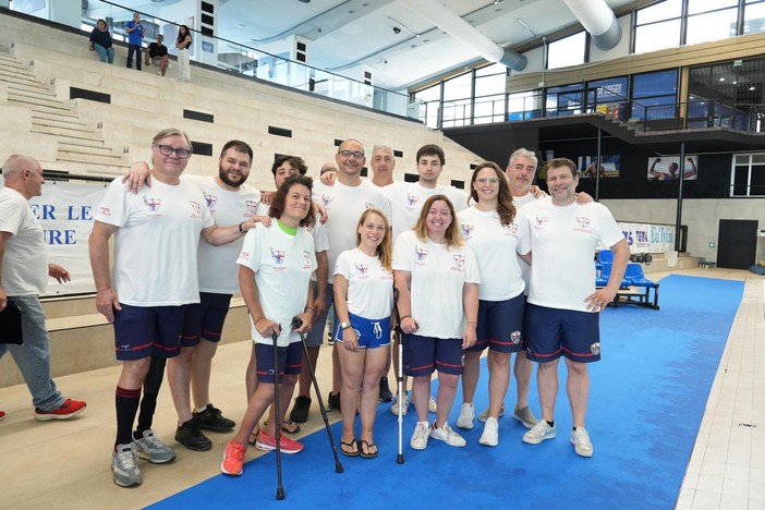 Arriva in Liguria il campionato nazionale di pallanuoto paralimpica