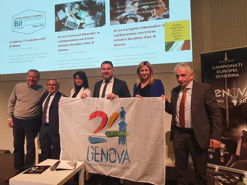 SCHERMA E TURISMO Genova e la Liguria alla BIT di Milano con i Tricolori 2024 e gli Europei 2025