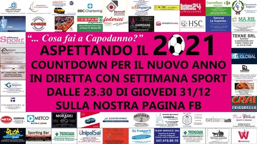 COSA FAI A CAPODANNO? Aspetta con noi l'arrivo del 2021