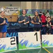 Tennistavolo: Andrea Caviglia vincitore al Grand Prix di Chiavari, terza posizione per Erica Siccardi