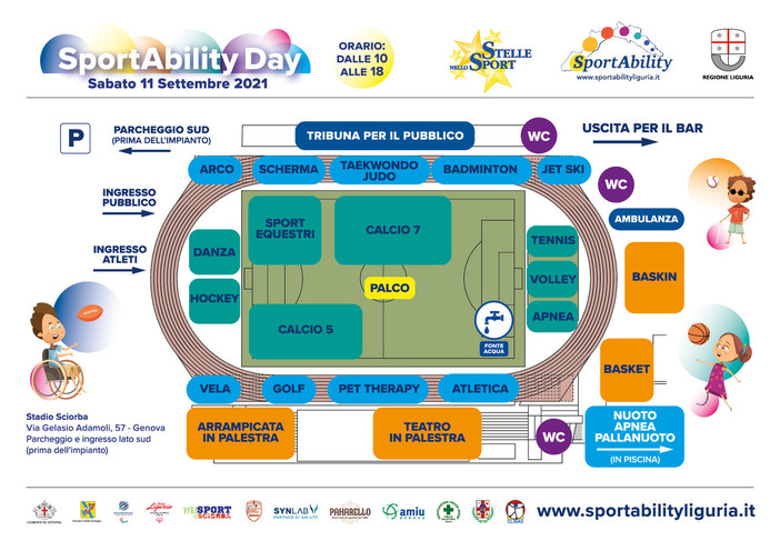 Sabato alla Sciorba lo SportAbility Day con il primo derby Genoa-Samp di calcio femminile "special" Sabato alla Sciorba lo SportAbility Day con il primo derby Genoa-Samp di calcio femminile "special"