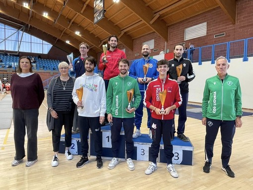 SCHERMA Oro per Gianna e Gregorio Cirillo a Salsomaggiore SCHERMA Oro per Gianna e Gregorio Cirillo a Salsomaggiore