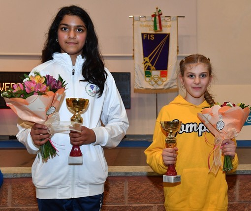 SCHERMA Arianna Sansone terza nel Torneo Nazionale Under 14 di Vercelli