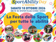 SportAbility Day: iscrizioni aperte per il 10 ottobre a Genova SportAbility Day: iscrizioni aperte per il 10 ottobre a Genova