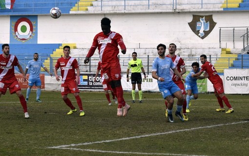 Il Mantova passa 1-0 al Comunale di Sanremo Il Mantova passa 1-0 al Comunale di Sanremo