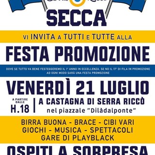 I tifosi del Serra Riccò chiamano a raccolta tutti i sostenitori per la festa del 21 luglio