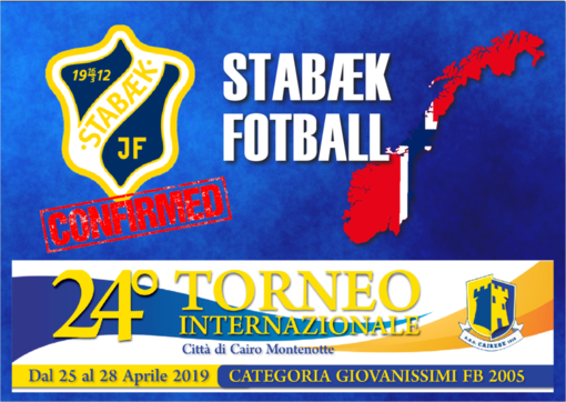 Stabæk Fotball , un’altra super novità del 24° Torneo Città di Cairo Montenotte