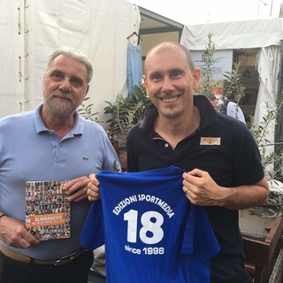 Il presidente Sciortino col ds Bevilacqua