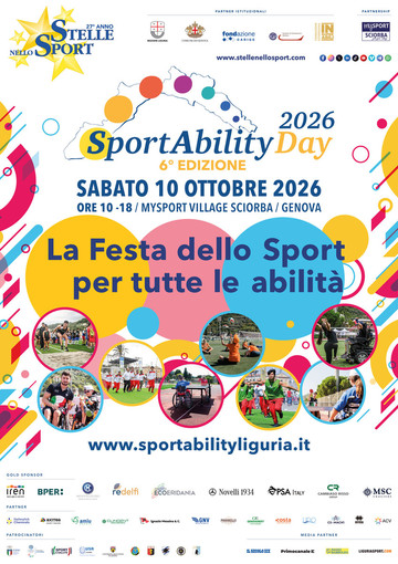 SportAbility Day: iscrizioni aperte per il 10 ottobre a Genova SportAbility Day: iscrizioni aperte per il 10 ottobre a Genova