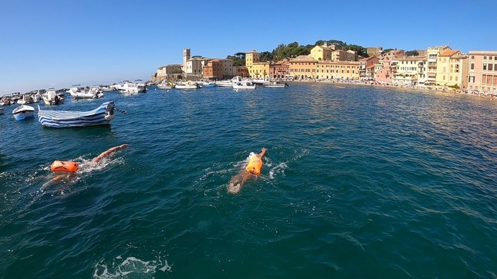 NUOTO Da Moneglia a Sestri Levante a nuoto e la candidatura a tappa nazionale del Gran Fondo Italia