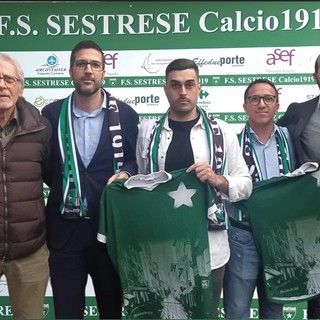 Il nuovo staff della Sestrese