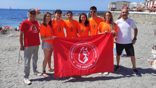 SUCCESSO PER IL TEAM UNIGE-CUS in occasione della prima tappa ligure dell’italian open water tour
