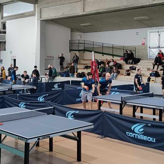 Tennistavolo: a Toirano si disputa il secondo Grand Prix regionale della stagione