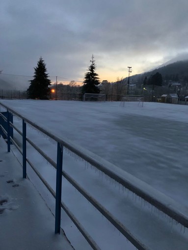 LA FOTO - Torriglia con la neve