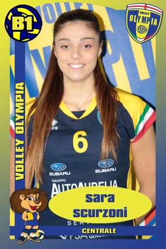 PSA OLYMPIA Sara Scurzoni vestirà il gialloblù anche nella prossima stagione