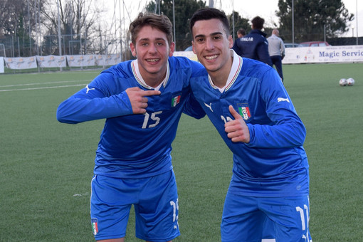 Marfella e Delogu, i due giocatori a segno per gli Azzurri