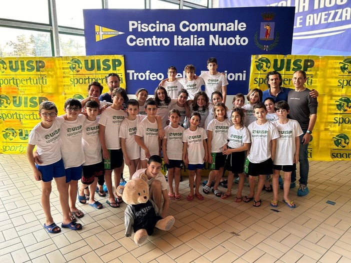 NUOTO Splendido terzo posto per la rappresentativa ligure di nuoto al Trofeo delle Regioni Uisp