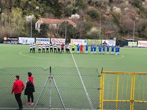 Il saluto iniziale di VecchiAudace - Sampierdarenese
