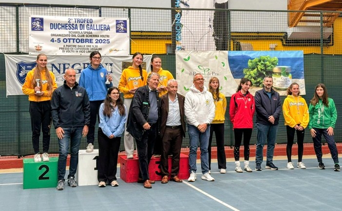 SCHERMA A Voltri la prima prova regionale Under 20. SCHERMA A Voltri la prima prova regionale Under 20.